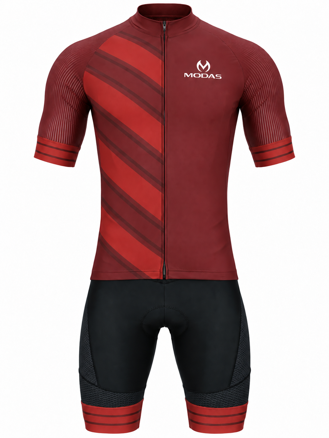 Modas Elite Pro Short-Sleeve Cycling Jersey & Bib Shorts Set