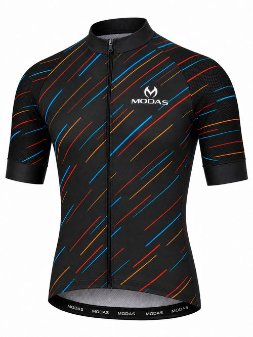 MODAS Pro-Streak Men's Short-Sleeve Cycling Jersey & Bib Shorts Set