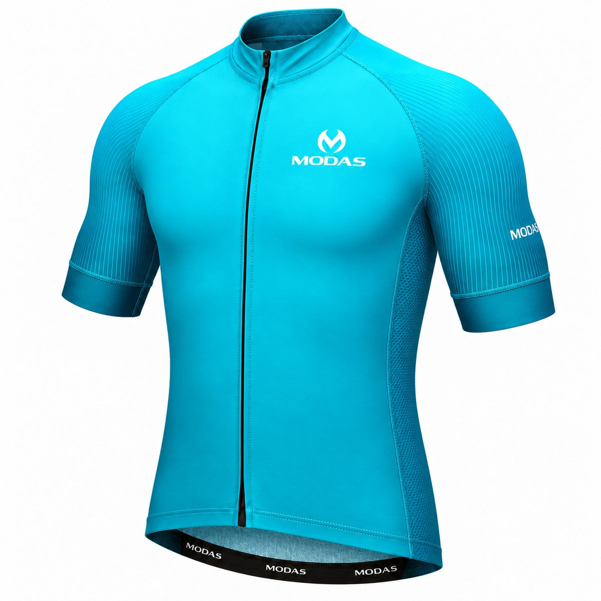 MODAS Cyan Breeze Men's Short-Sleeve Cycling Jersey