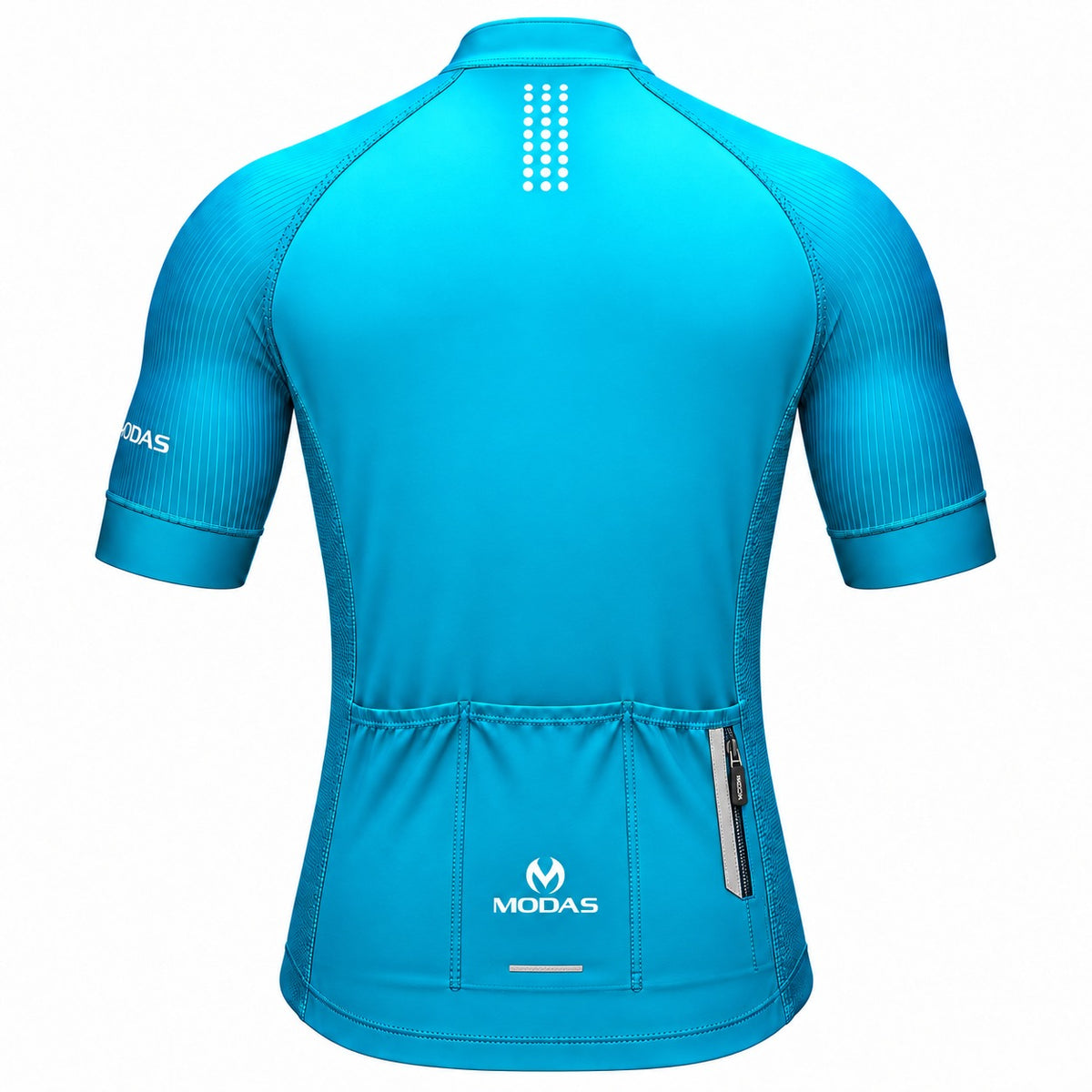 MODAS Cyan Breeze Men's Short-Sleeve Cycling Jersey