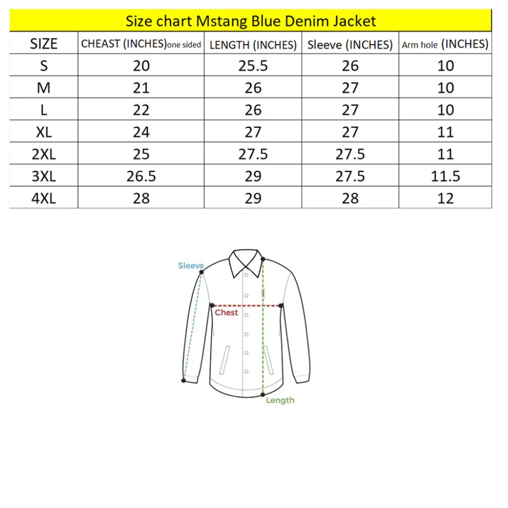 MSTNG STRETCHABLE MEDIUM BLUE OVERSIZED DENIM JACKET - Image 2